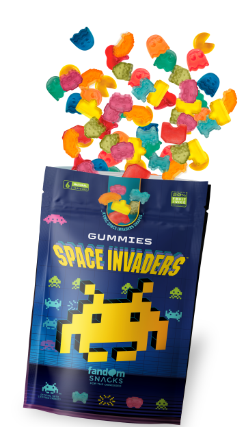 Legendary Space Invaders Gaming Gummies